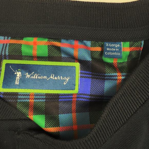 William Murray Tempo Band Pique Polo Monster Caddyshack Invitational Golf X LRG - Picture 8 of 10